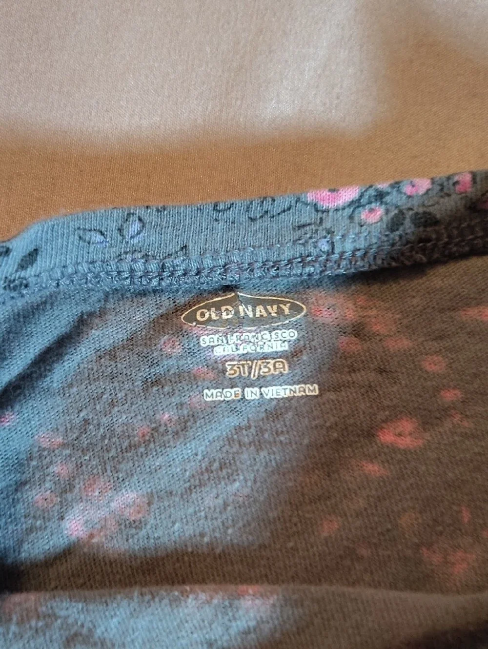 Lot Of 4 Long-Sleeve Tee's- Disney, Carter's, Cat & Jack & Old Navy